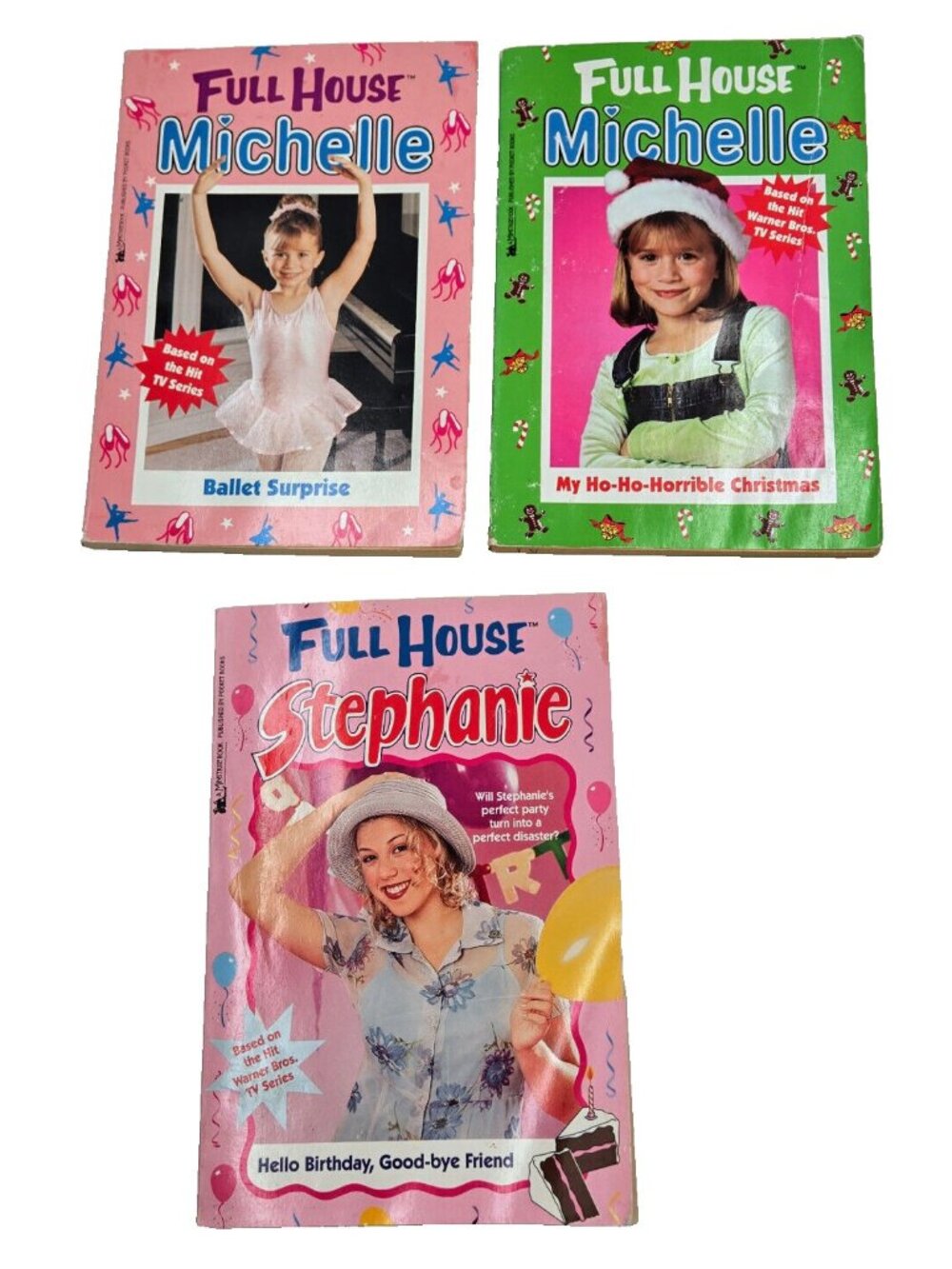 Full House Books Mary Kate And Ashley Olson Michelle Stephanie Lot Of 3 Read